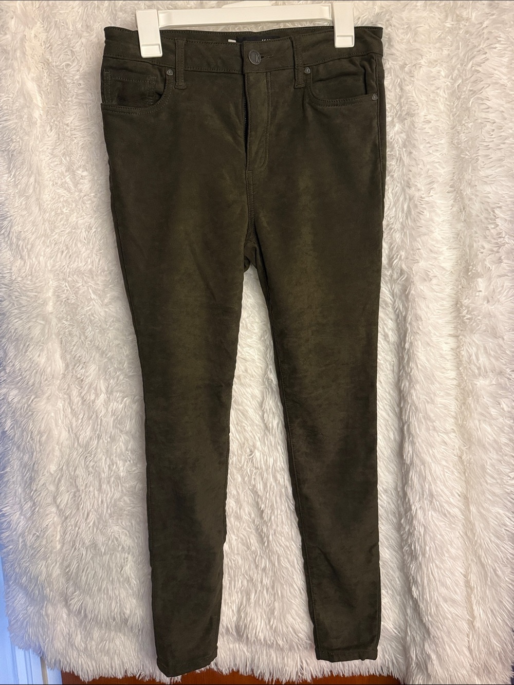 Kut from the Kloth Olive Skinny Jeans